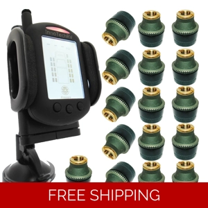 InnotechRV 18 Sensor Tire Pressure Monitoring System Plus Booster